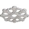 Ekena Millwork Angel Ceiling Medallion (Fits Canopies up to 4 3/8"), 20 7/8"OD x 3 5/8"ID x 1"P, Ultra Pure White CM20ANUWF - alternate 4